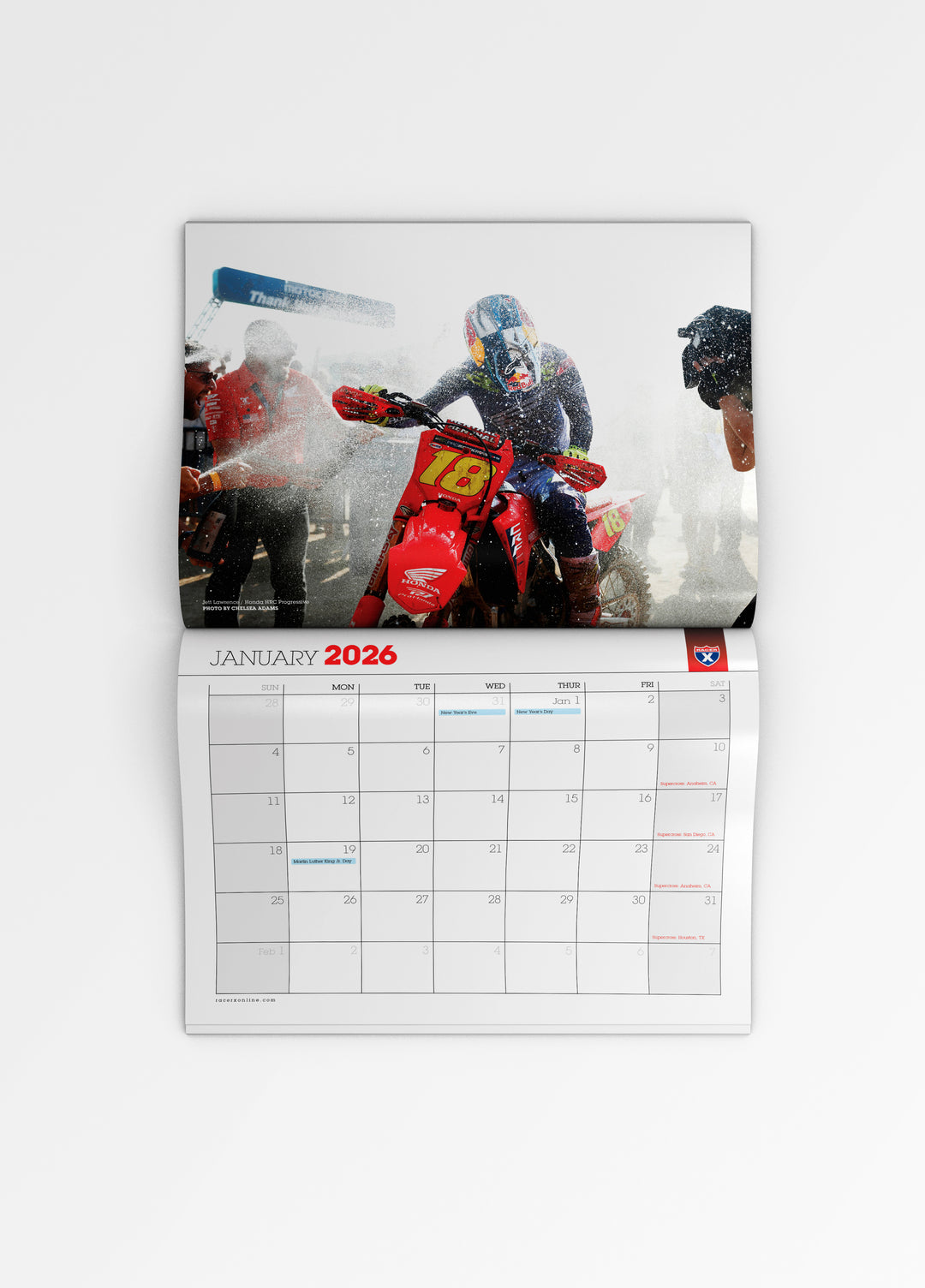 2026 Racer X Calendar: Moto Photos of the Year