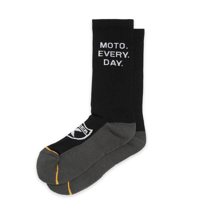 Moto. Every. Day. Sock