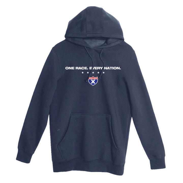 One Race. Every Nation. Heavyweight Hoodie