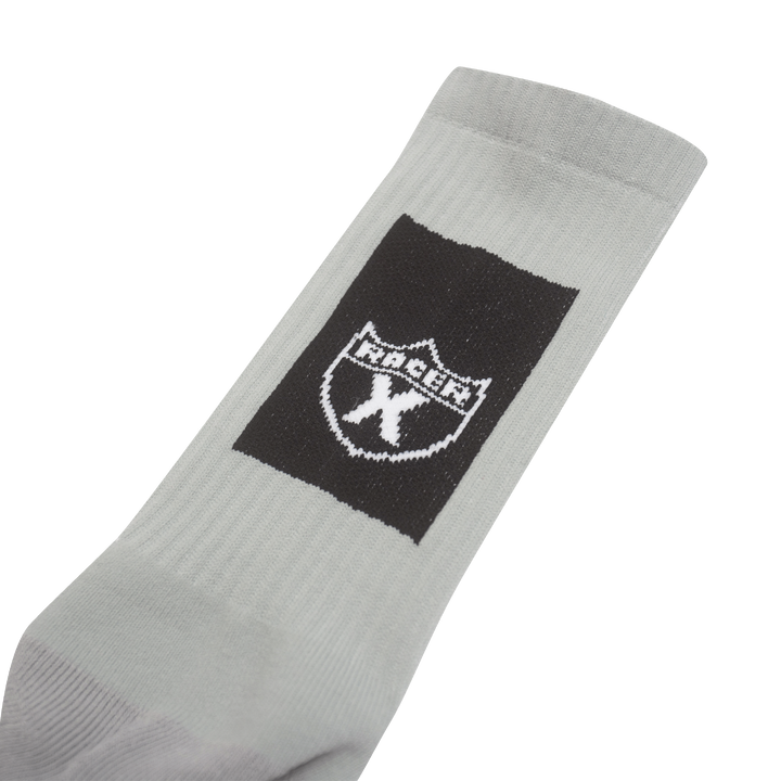 Gray Line Up Sock