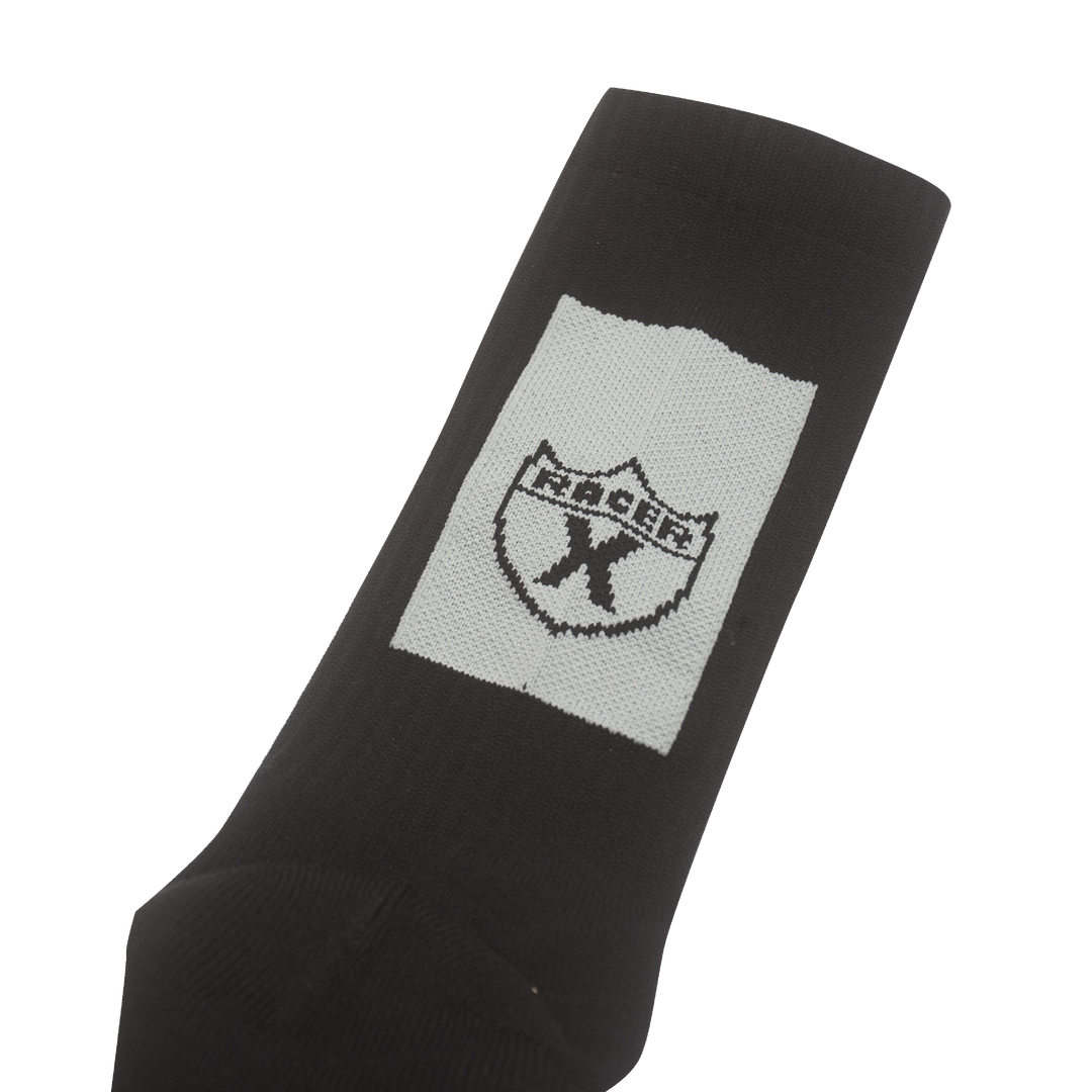 Black Line Up Sock