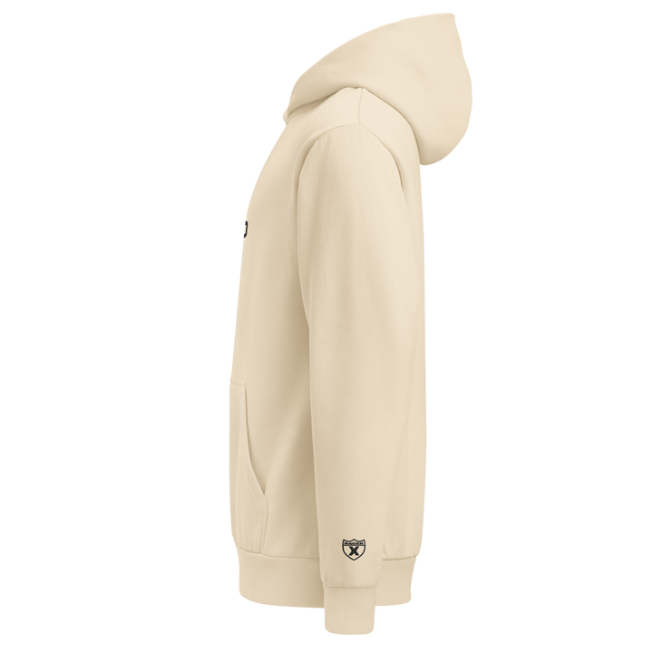 Embroidered Moto Hoodie